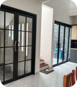 pintu alumunium custom