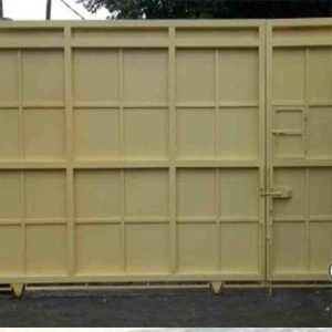 pintu gerbang pabrik