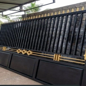 pagar besi kombinasi